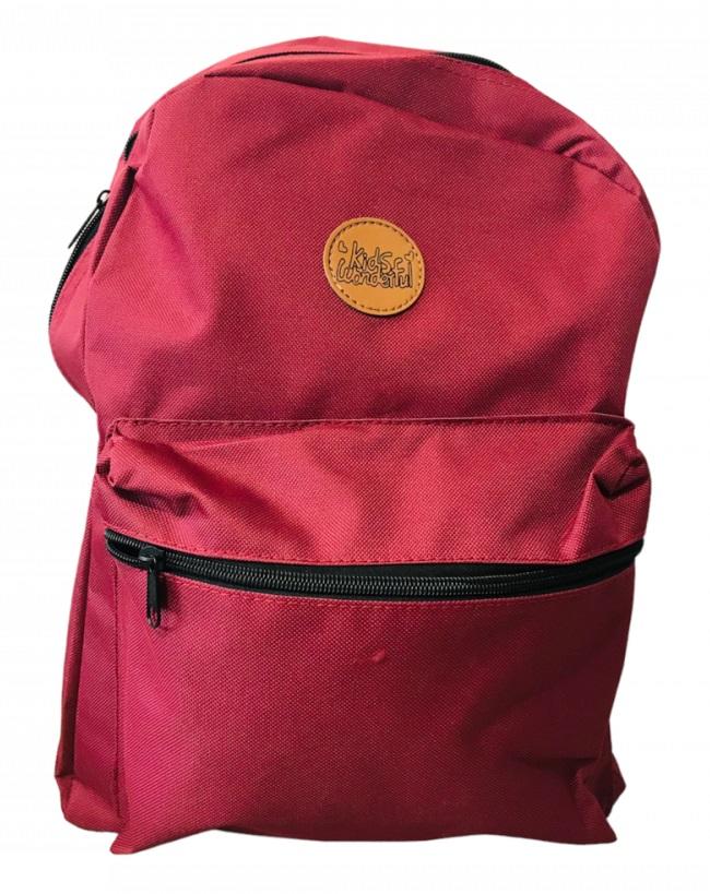 MOCHILA JUVENIL (ROJO/AZUL)