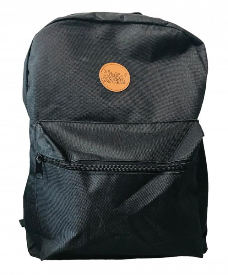 MOCHILA JUVENIL (NEGRO/GRIS)