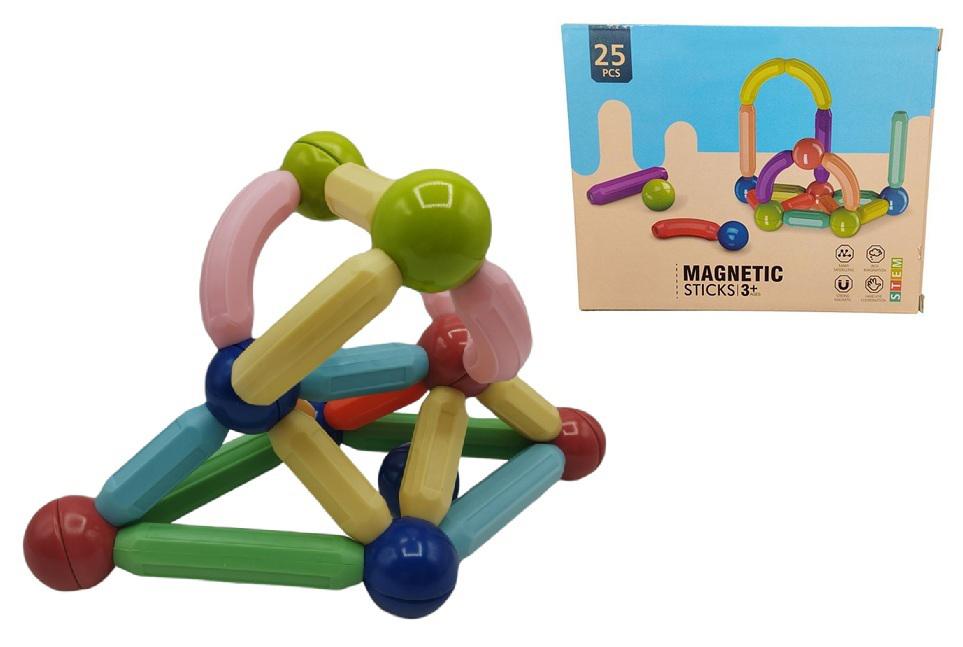 BLOQUES MAGNETICOS STICKS (25 PIEZAS) 