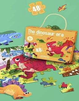 ROMPECABEZAS DINOSAURIOS (48 PIEZAS)