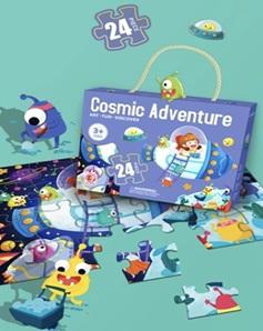 ROMPECABEZAS ESPACIAL (24 PIEZAS)