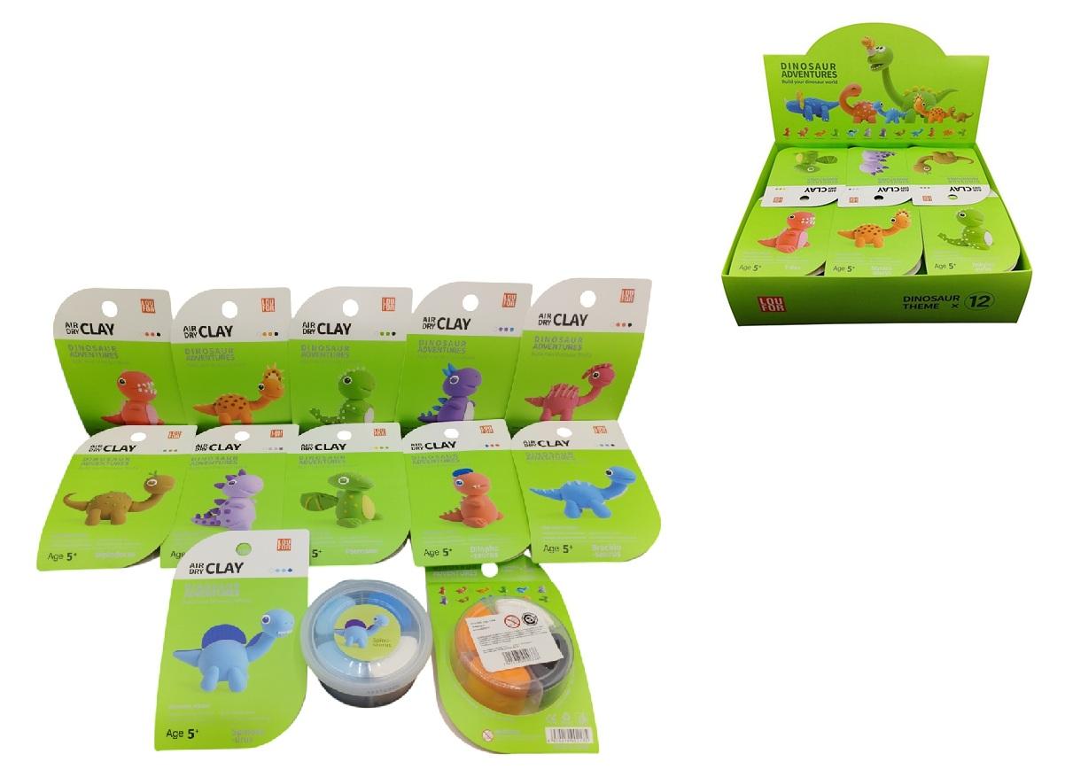 MASA AIR DRY CLAY (DINOSAURIOS)